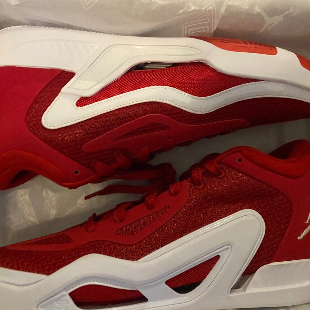 Jordan Tatum 1 Basketball Shoes - Gym Red/White 🏀🔥 Size Men's 11